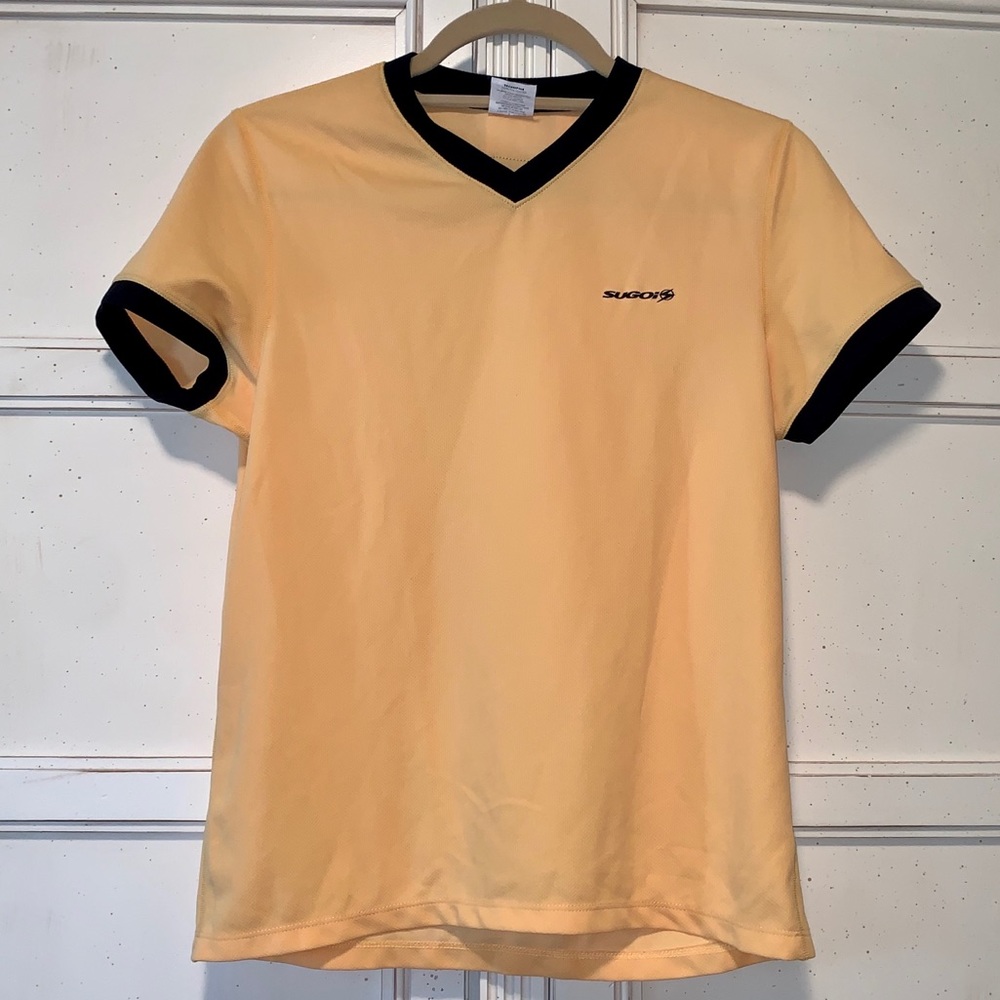 SUGOI Yellow Athletic Jersey